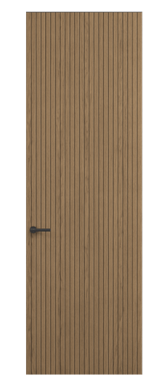 Дверь межкомнатная 0019 ДСПМ . Цвет Дуб сепия матовый. Материал Шпон Naturwood. Коллекция Select. Картинка.
