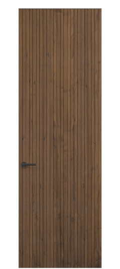 Дверь межкомнатная 0019 ОУММ . Цвет Орех умбра матовый. Материал Шпон Naturwood. Коллекция Select. Картинка.
