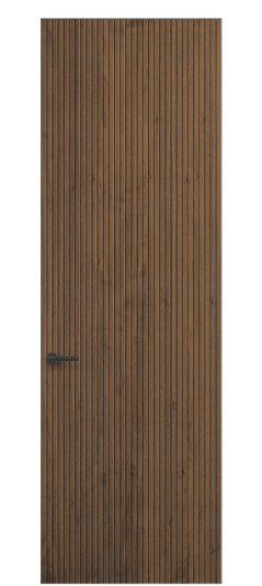 Дверь межкомнатная 0017 ОУММ . Цвет Орех умбра матовый. Материал Шпон Naturwood. Коллекция Select. Картинка.